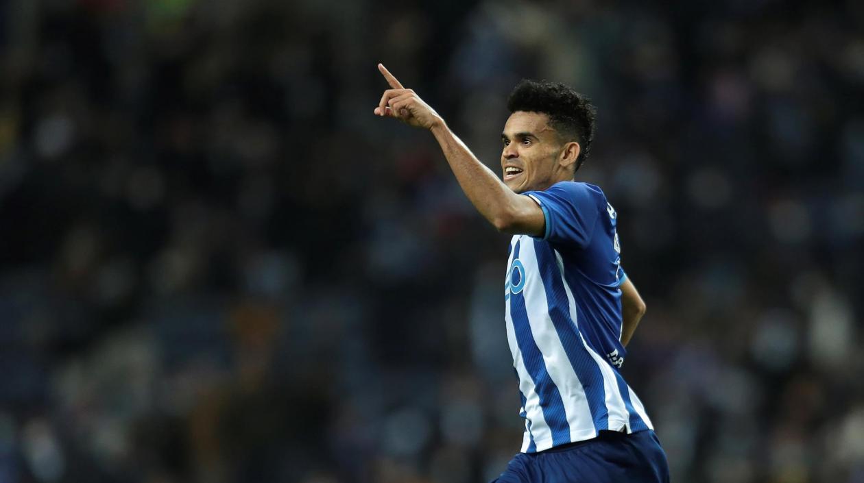 Luis Díaz, jugador del Porto. 