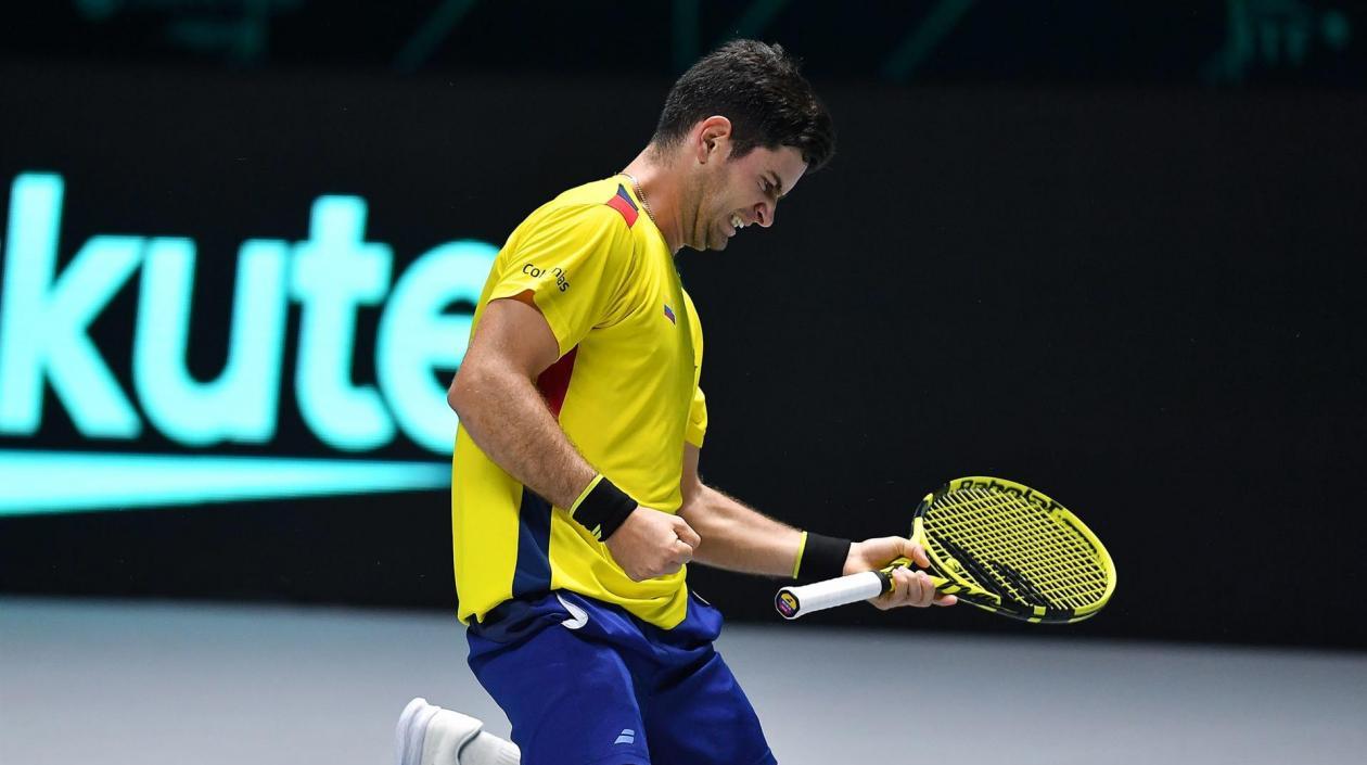 Nicolás Mejía, tenista colombiano. 