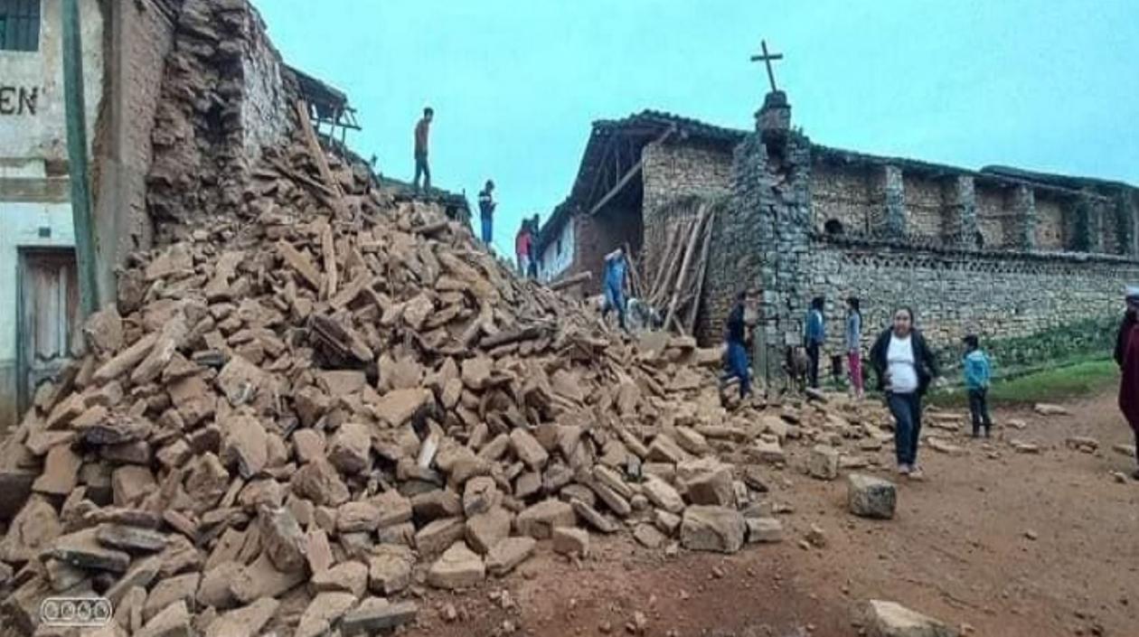 Imagen de los daños.