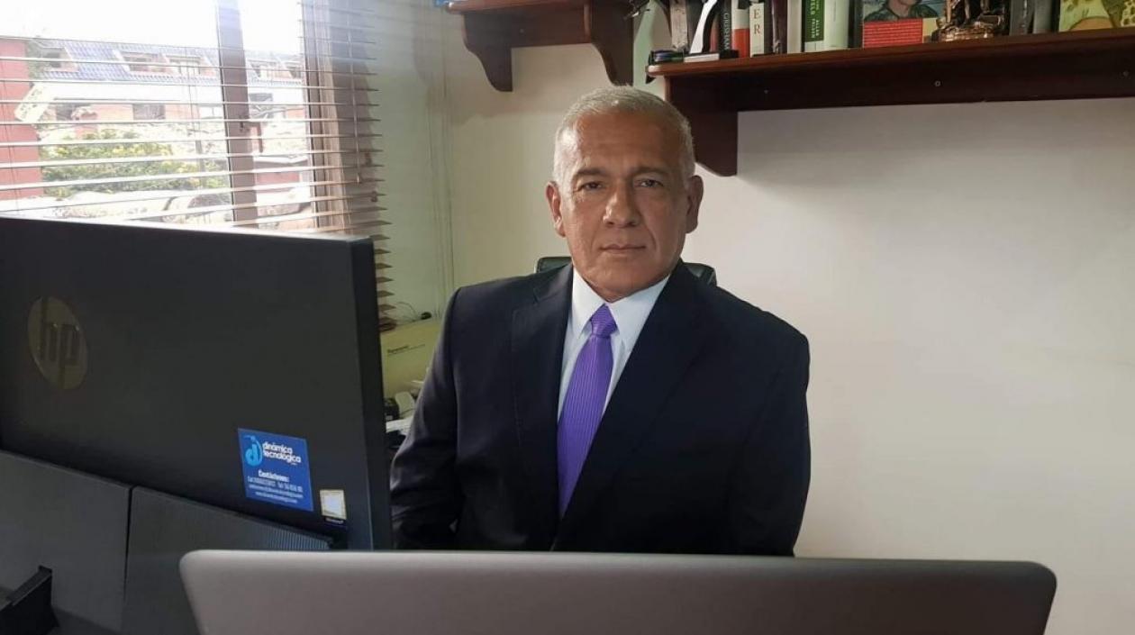 Hernán Mejía, coronel retirado del Ejército.