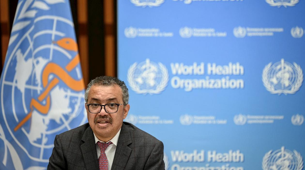 Director general de la OMS, Tedros Adhanom Ghebreyesus.