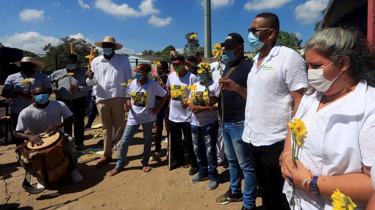 Acto de reconocimiento y perdón en el Canal del Dique.