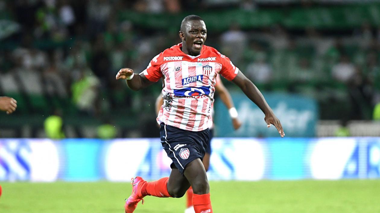 Edwuin Cetré, delantero de Junior. 