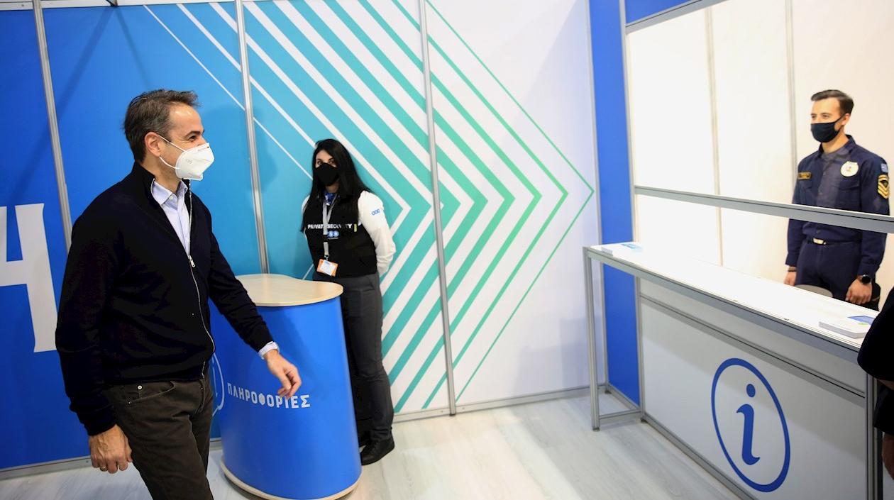 El primer ministro griego, Kyriakos Mitsotakis.