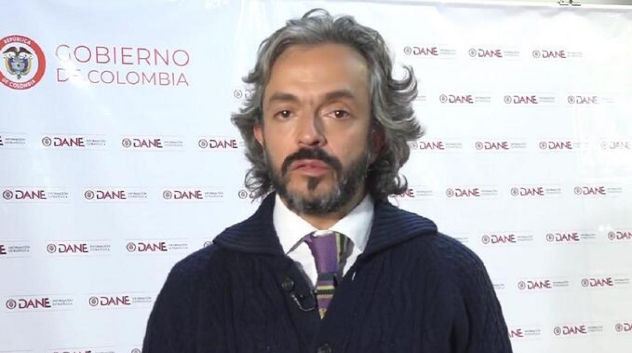 Juan Daniel Oviedo, director del DANE.