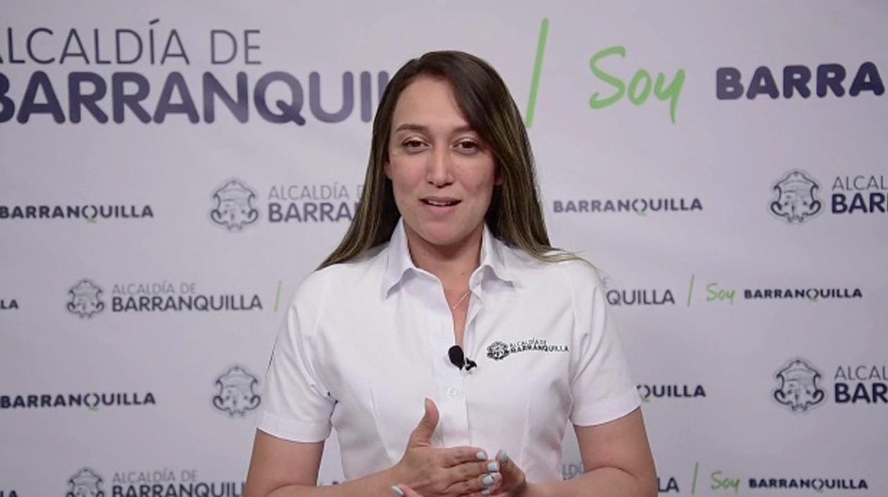 Secretaria de Gobierno de Barranquilla, Jenniffer Villarreal.