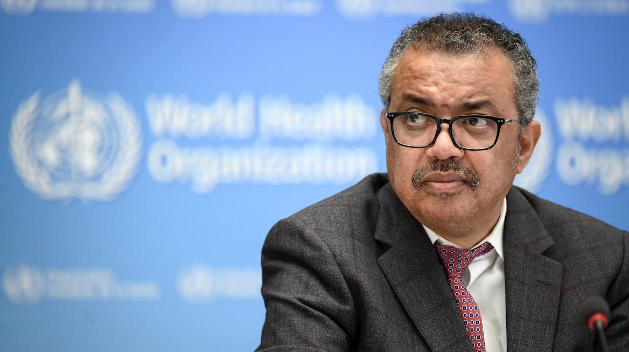 Director general de la OMS, Tedros Adhanom Ghebreyesus.