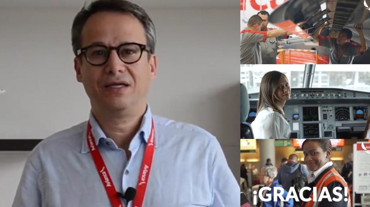 Adrian Neuhauser, CEO de Avianca. 