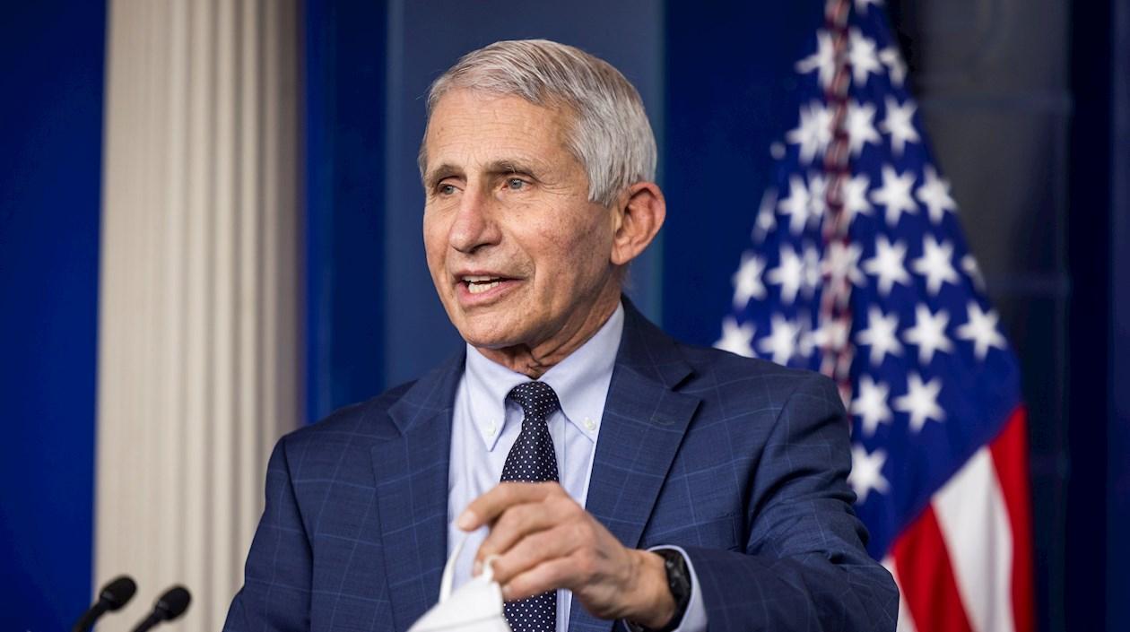 El principal epidemiólogo del Gobierno estadounidense, Anthony Fauci.