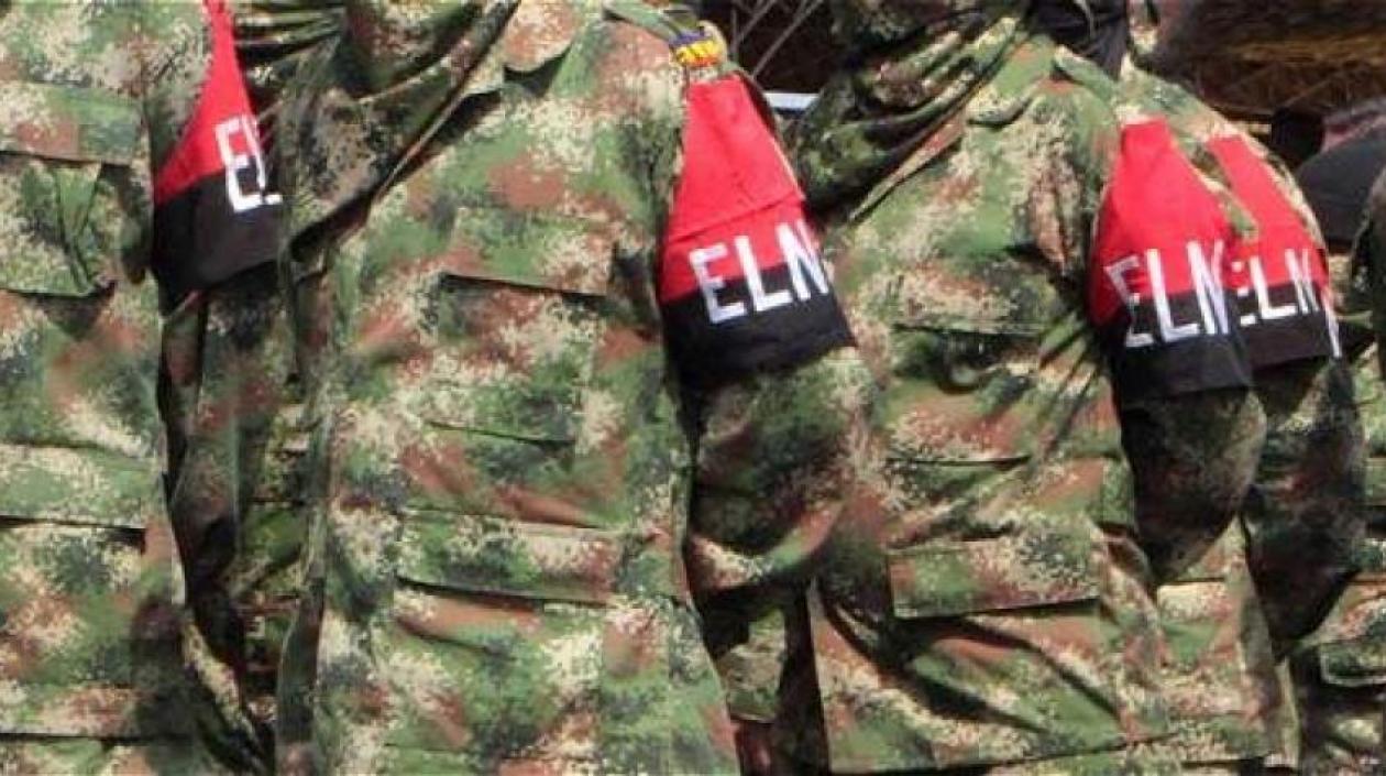 Integrantes de la guerrilla del ELN. 