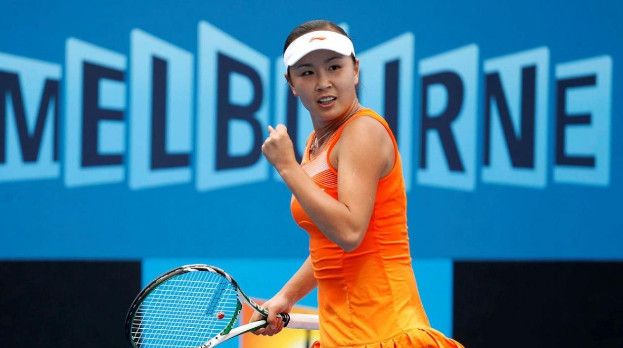 Shuai Peng, tenista china. 