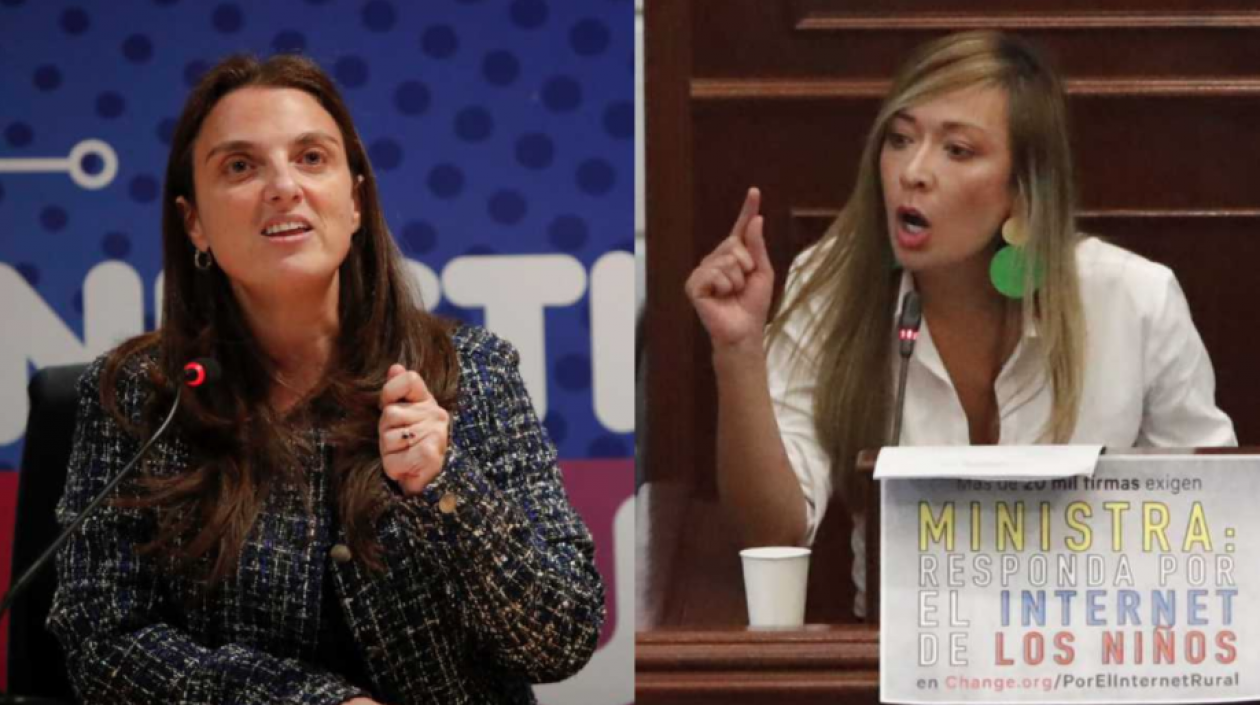 Karen Abudinen y Katherine Miranda.