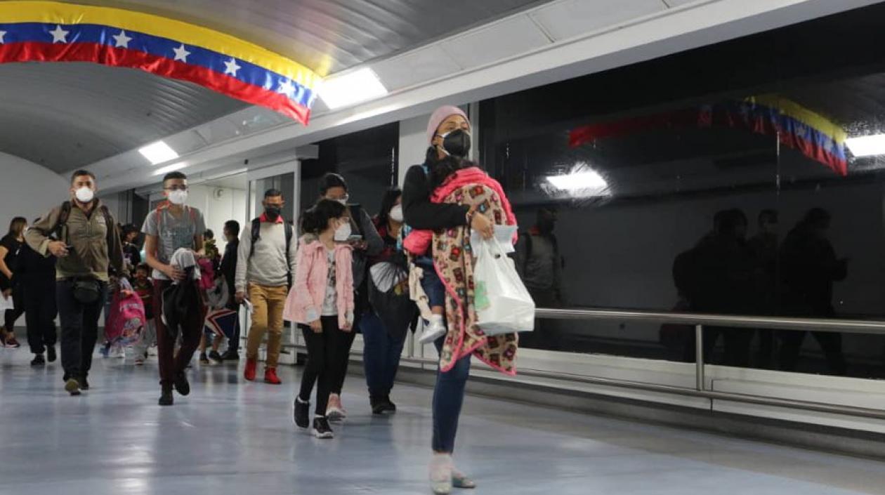 El plan "Vuelta a la patria", financiado por el gobierno de Nicolás Maduro.