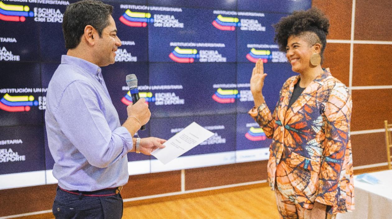 Daniela Maturana es la nueva viceministra del Deporte.