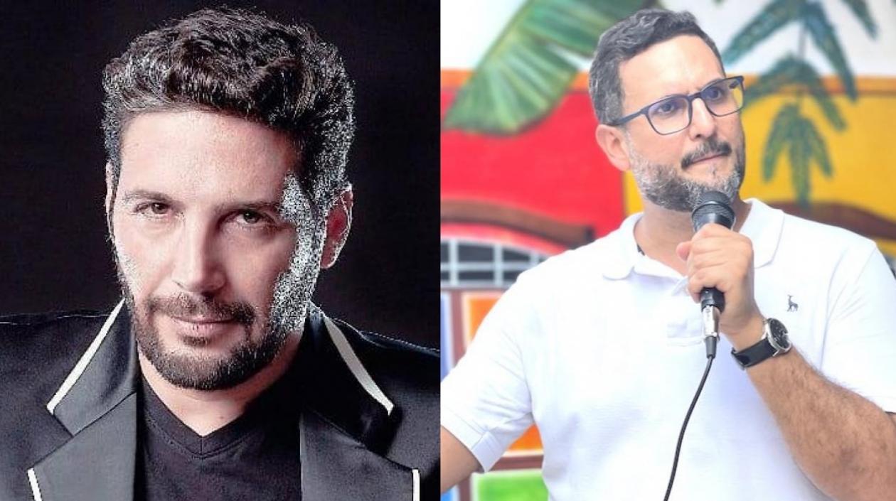 Agmeth Escaf y Miguel Ángel Del Río.