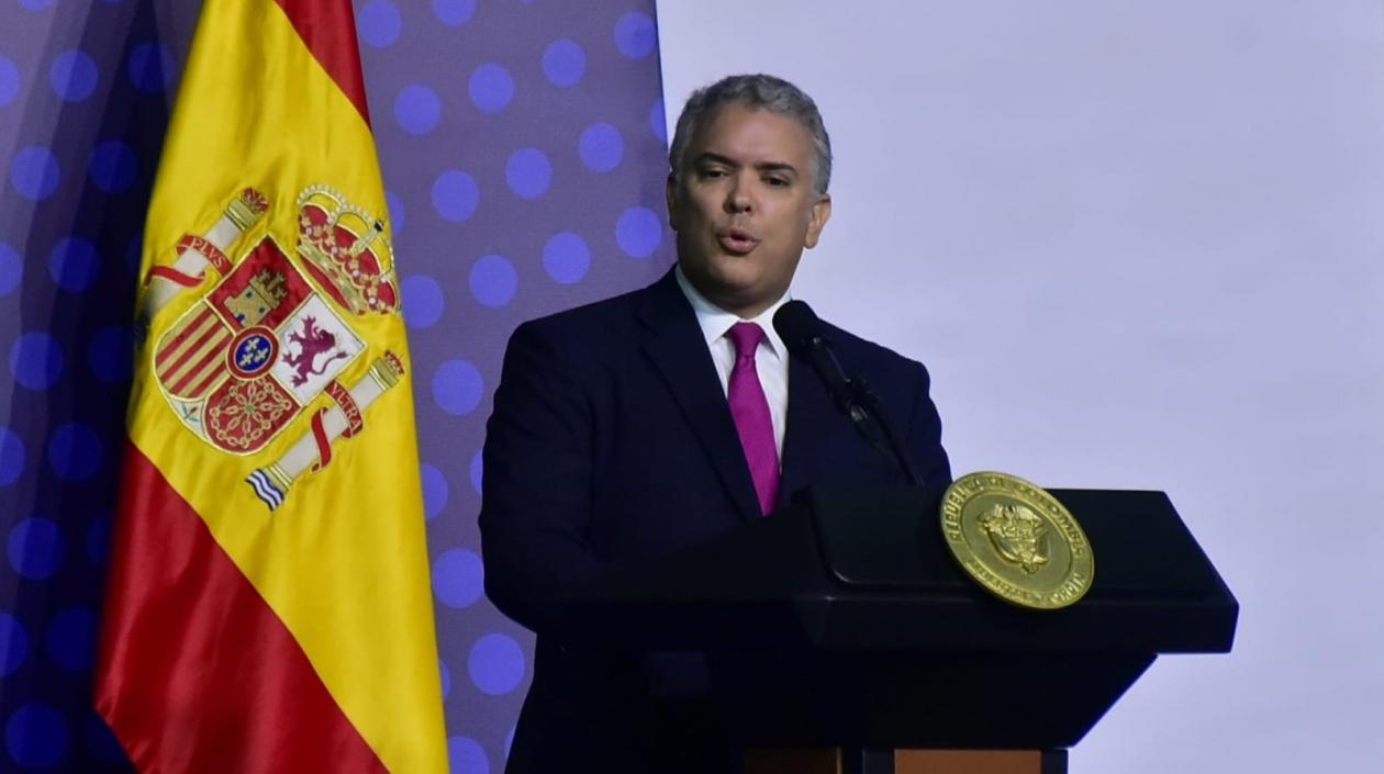 Presidente Iván Duque en el Congreso Mundial de Juristas.