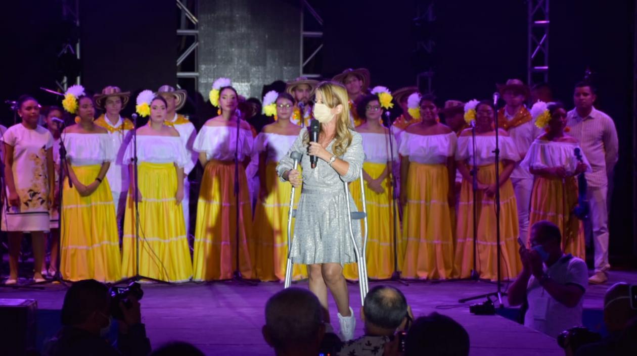 La Gobernadora del Atlántico, Elsa Noguera.