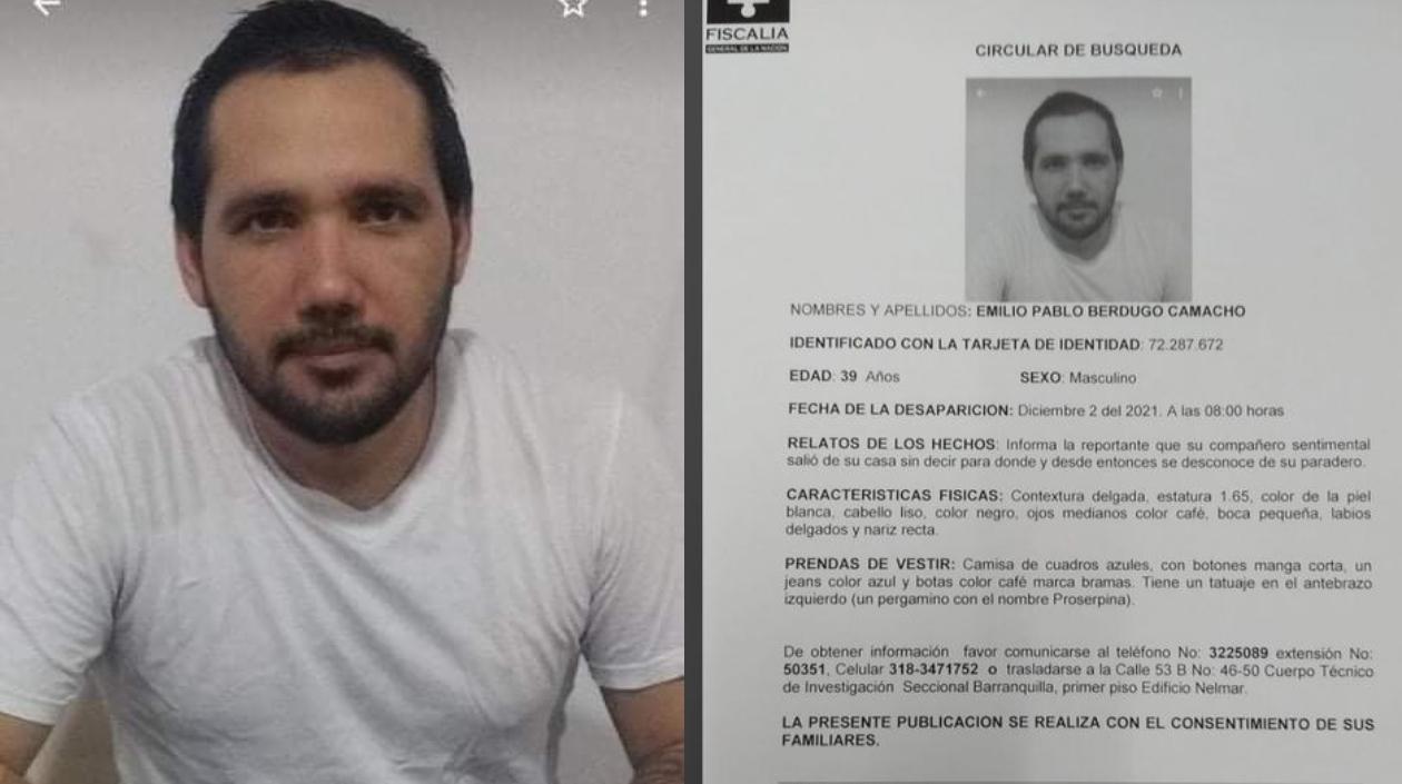 Emilio Pablo Berdugo Camacho.