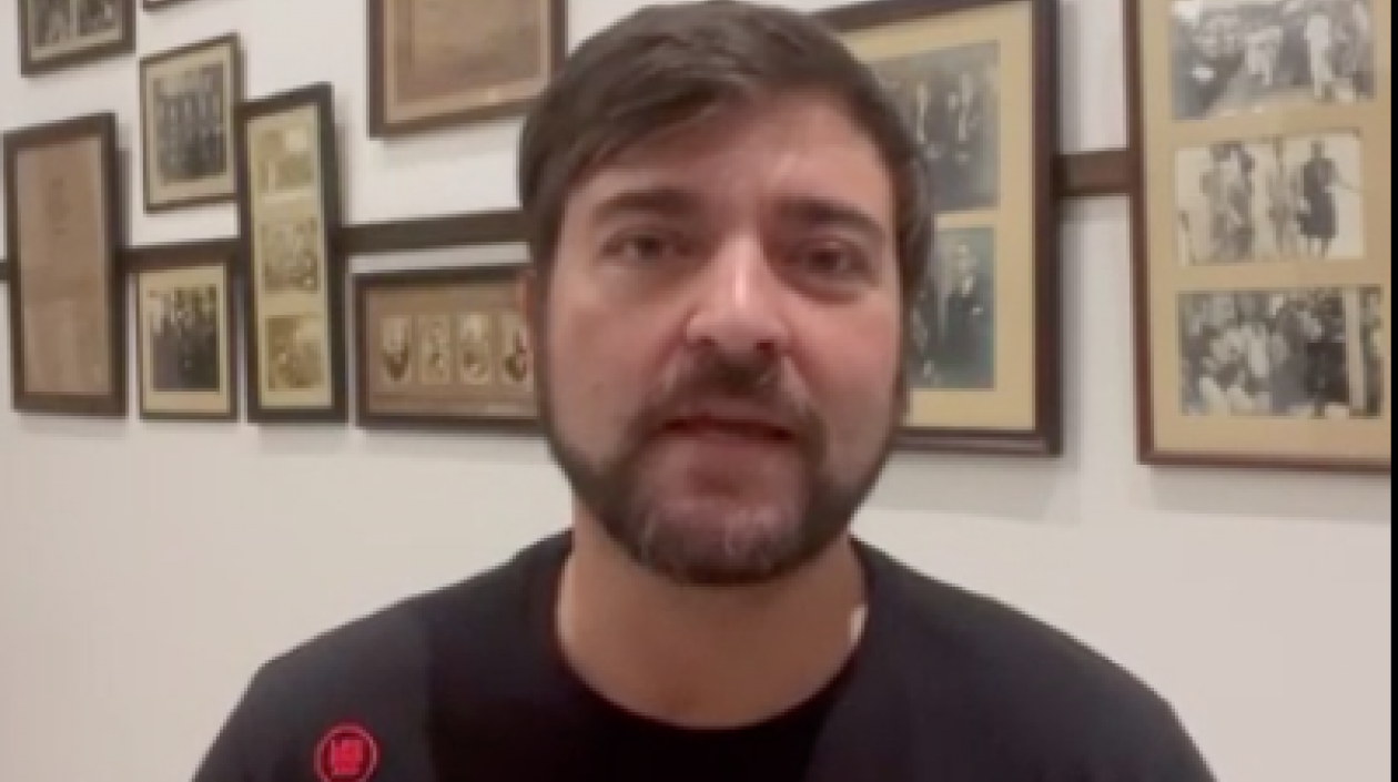 El Alcalde de Barranquilla, Jaime Pumarejo.