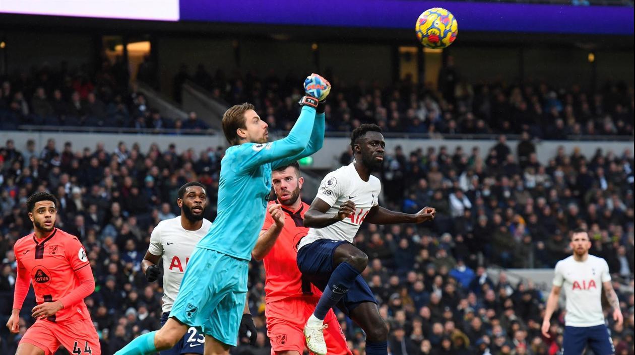 Davinson Sánchez, jugador del Tottenham. 