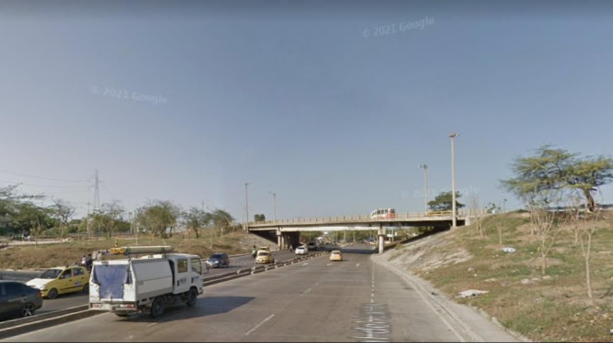 Puente de la calle 30 con Circunvalar. 