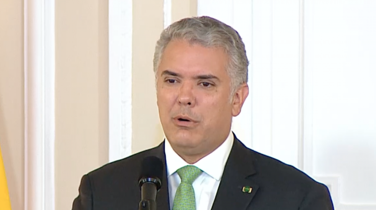 El Presidente de la República, Iván Duque.