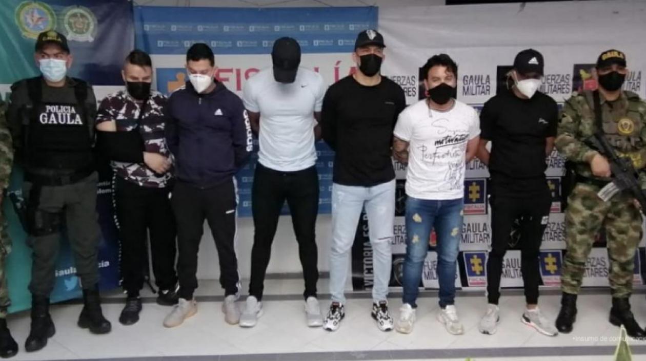 Los dragoniantes del Inpec que son señalados por la Fiscalía. 