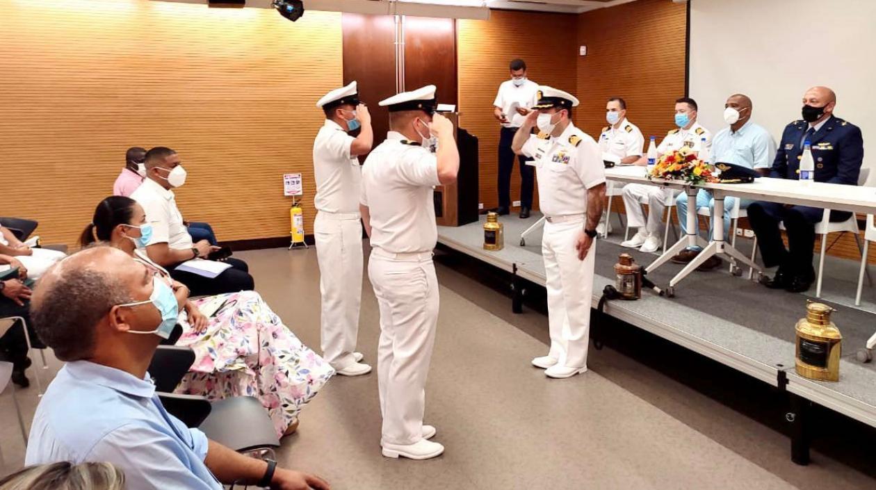 Ceremonia de posesión de los Capitanes de Puerto.