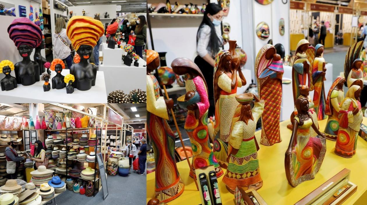  Este martes abrió Expoartesanías, la feria más grande de artesanías colombianas y productos culturales. 