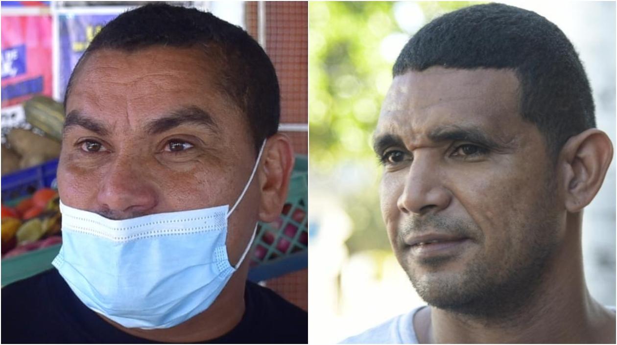 Víctor Danilo Pacheco y Luis Narváez. 