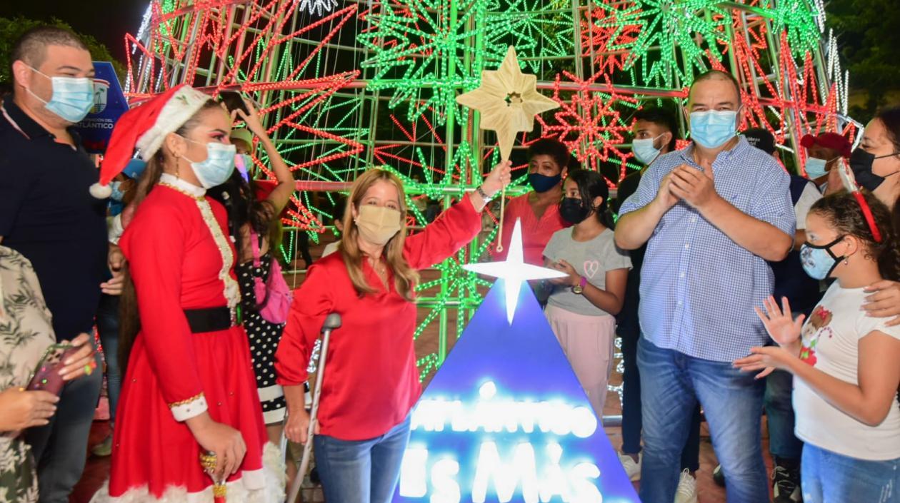 La Gobernadora del Atlántico, Elsa Noguera.