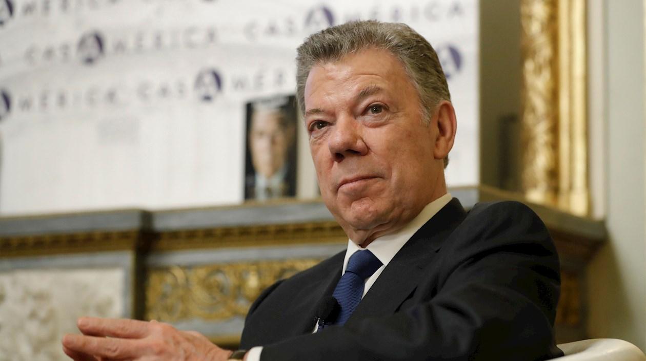 El expresidente de la República, Juan Manuel Santos.