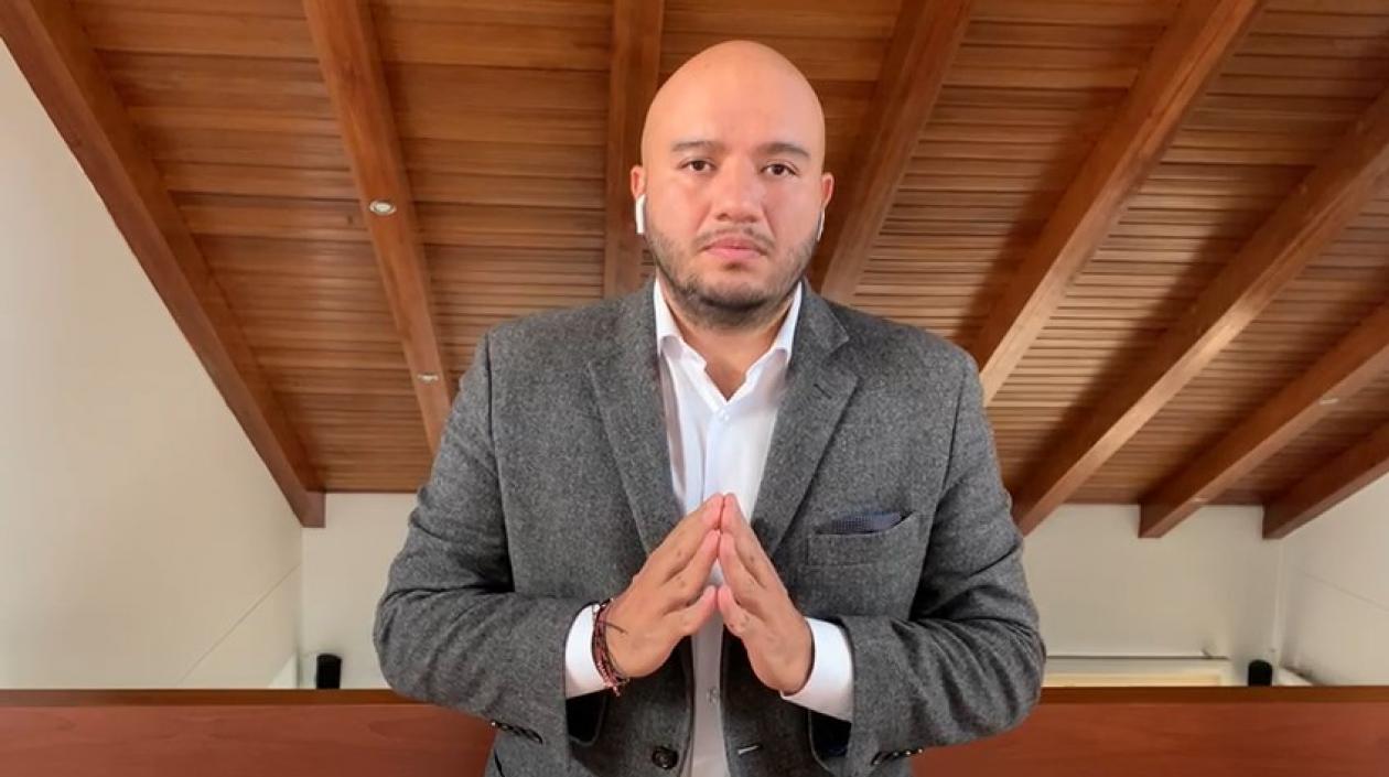 David Benavides, abogado de Llaneros FC. 