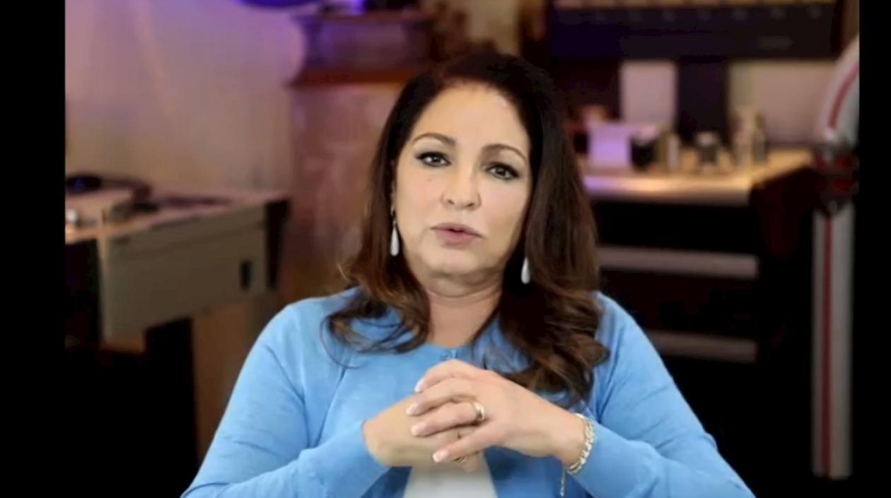 Gloria Estefan, cantante colombiana.