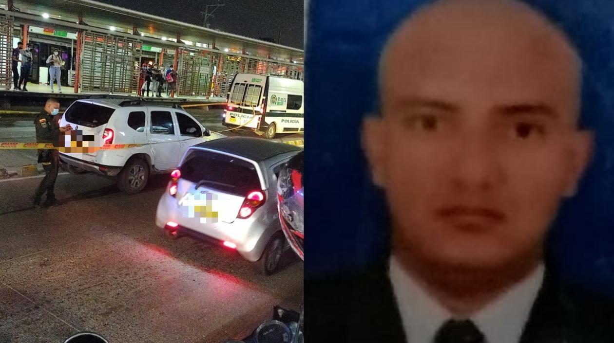 Francisco Peña Chávez fue asesinado cuando conducía esta camioneta marca Duster. 