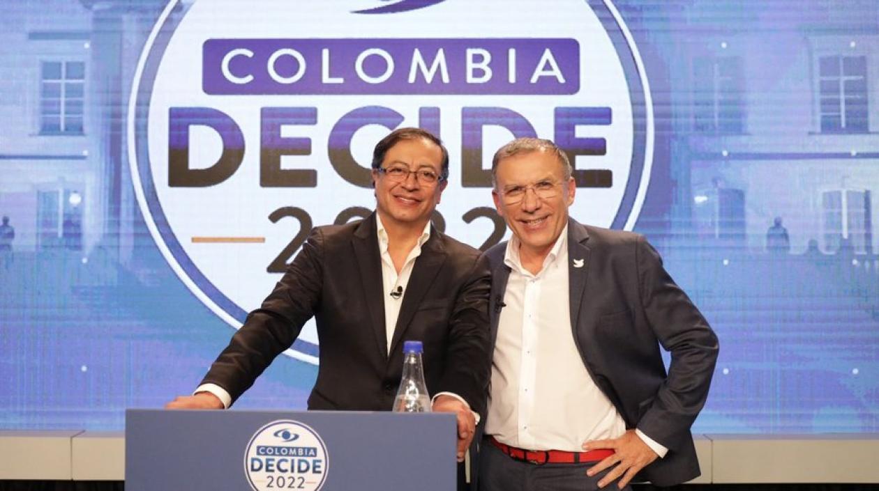 Gustavo Petro y Roy Barreras.