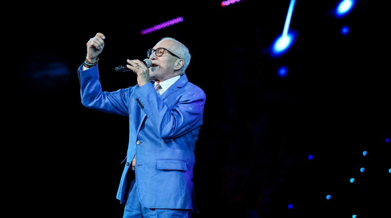 El cantante Paquito Guzmán.