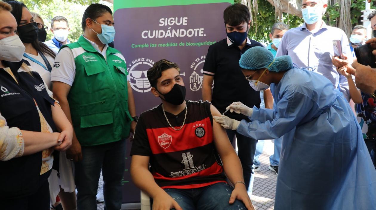 El barranquillero Jean Pierre Rodríguez Álvarez.