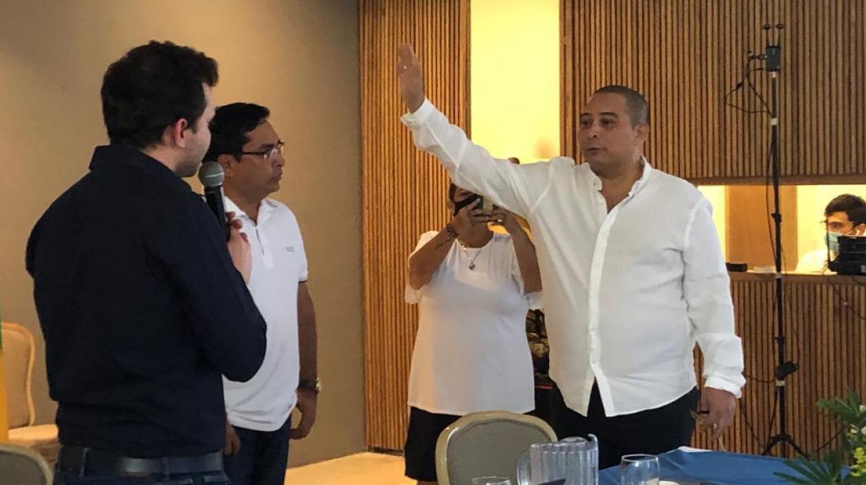Juan Ospino tomó posesión como Presidente del Concejo de Barranquilla.