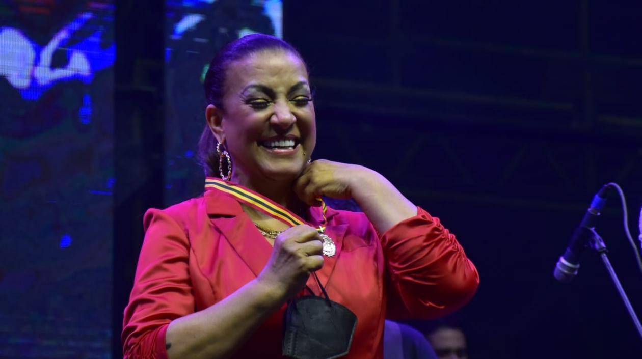 Milly Quezada, cantante dominicana.