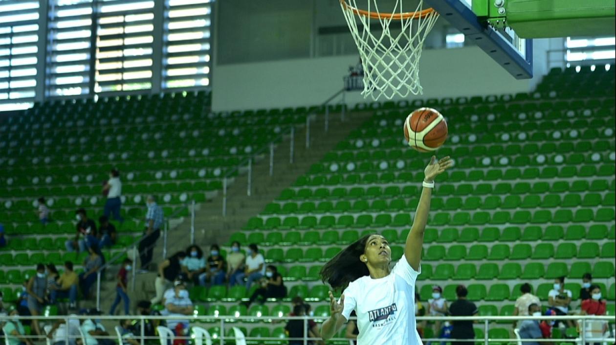 Yanet Arias, estrella de las Atlantas. 