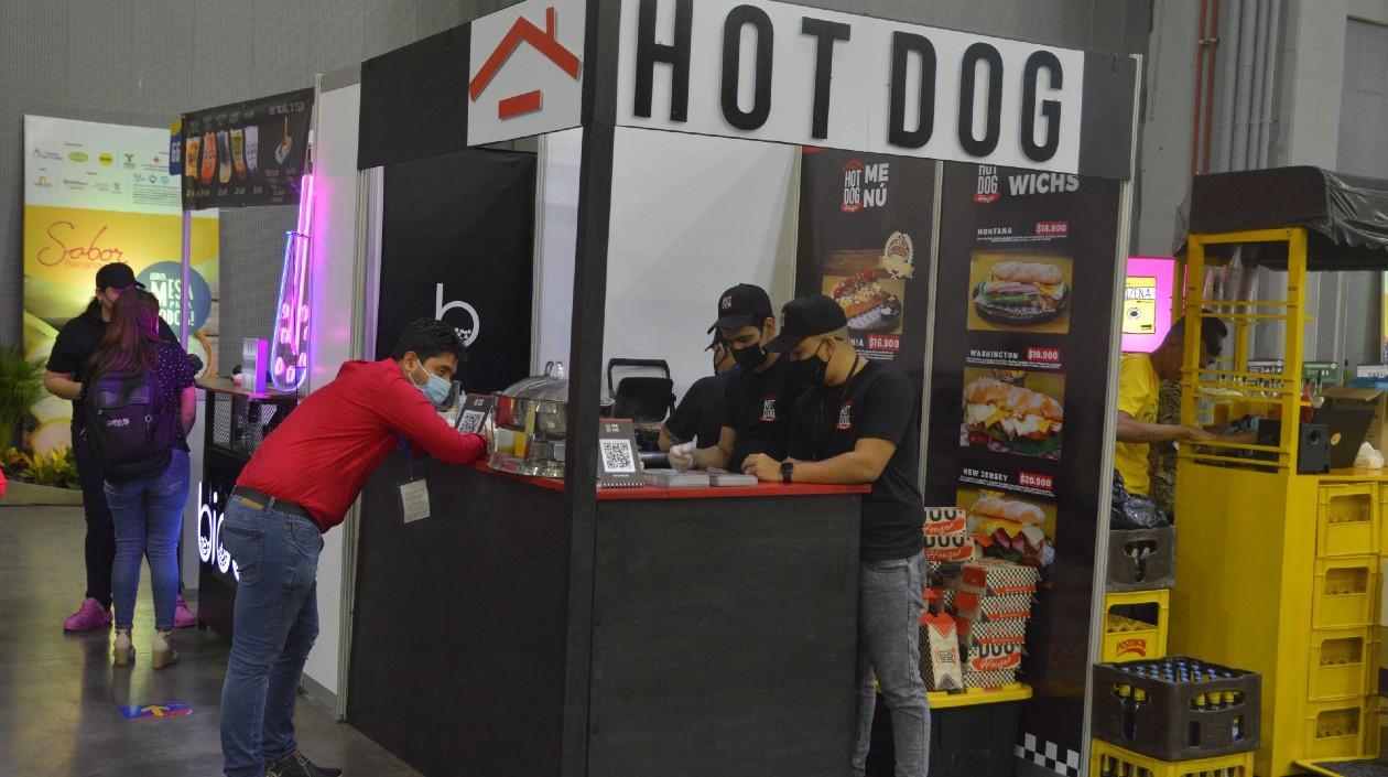 Uno de los stands de Sabor Barranquilla. 