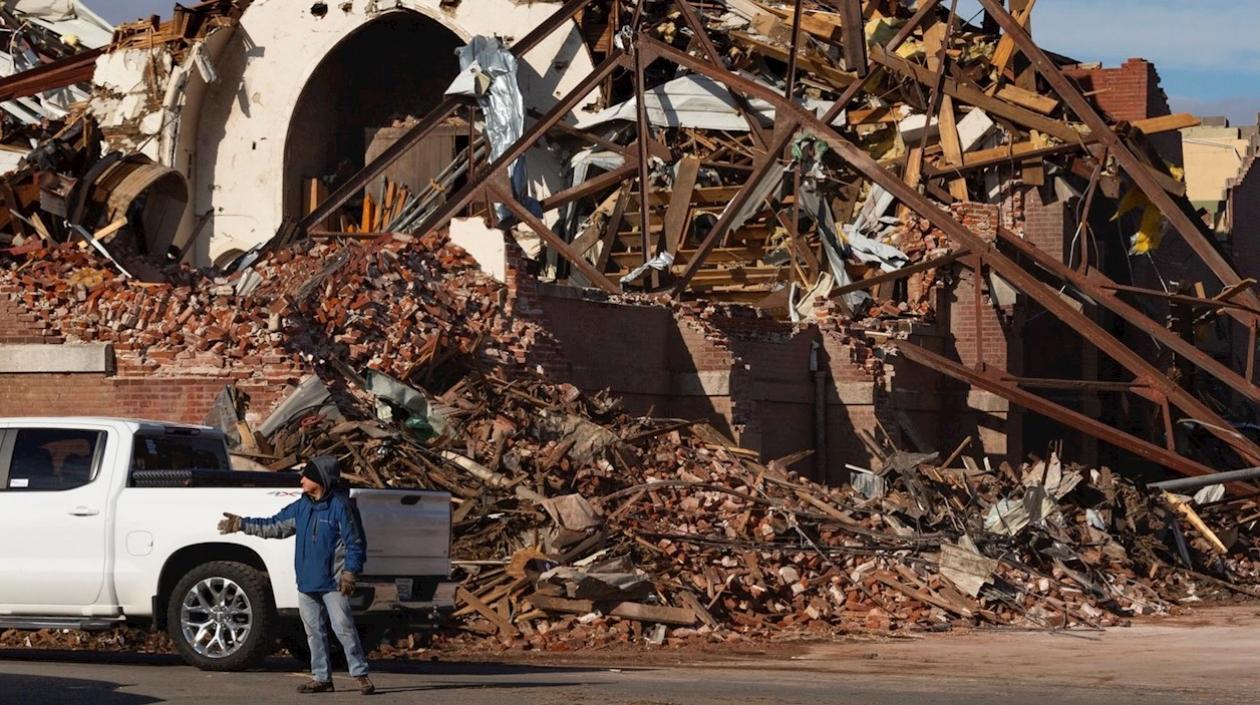 Imagen de los daños.