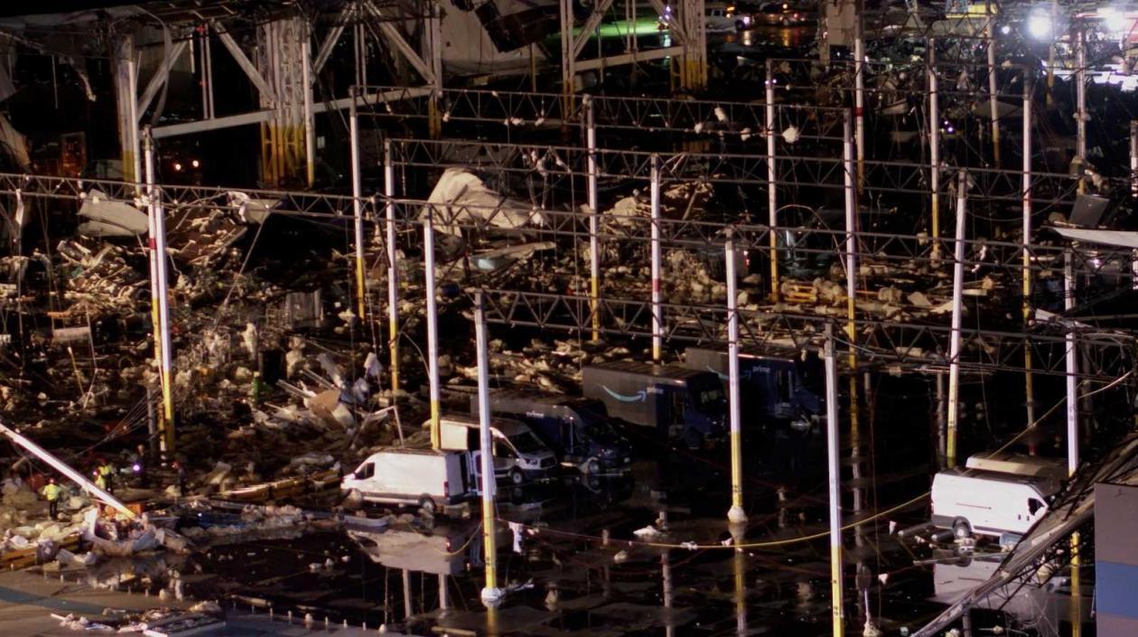 Uno de los lugares afectados. 