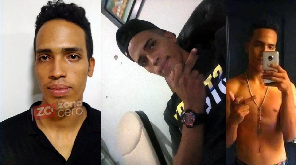 El hombre capturado con la gorra negra, que presumiblemente fue hallada en el caso de Puerto.