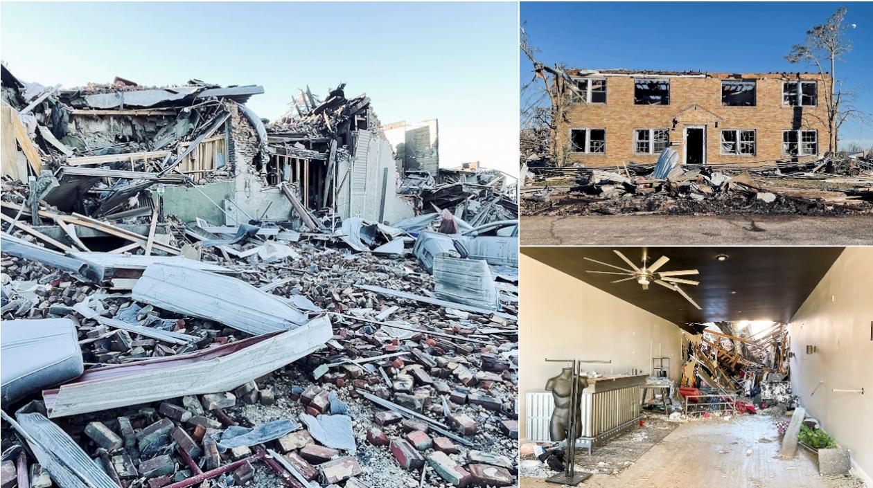 Personal de emergencia de toda la región se afanaba por retirar toneladas de metales para llegar a donde se confía pueda haber sobrevivientes. 