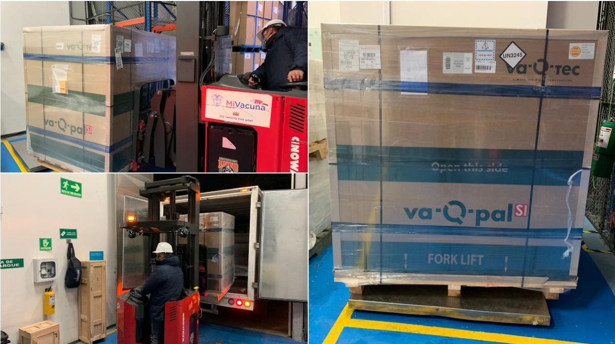 A las bodegas de Minsalud están las 1.436.350 dosis de vacunas del laboratorio Janssen contra el Covid-19.