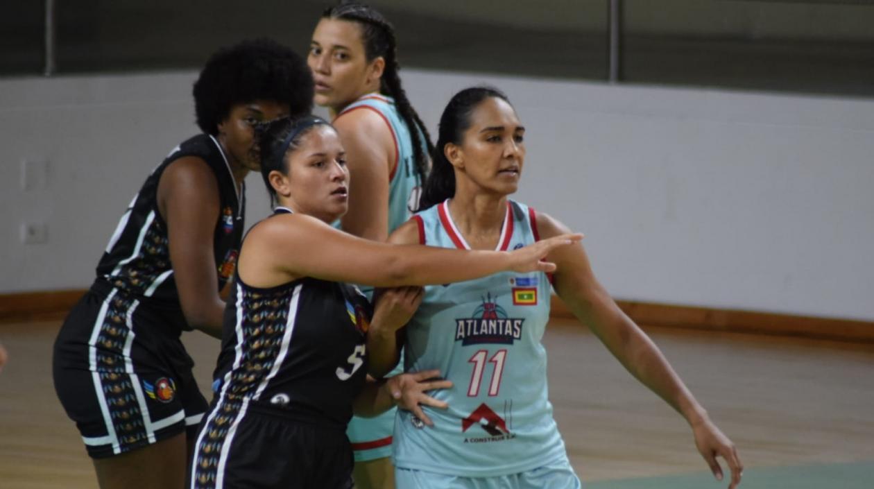 Yanet Arias, capitana de las Atlantas. 