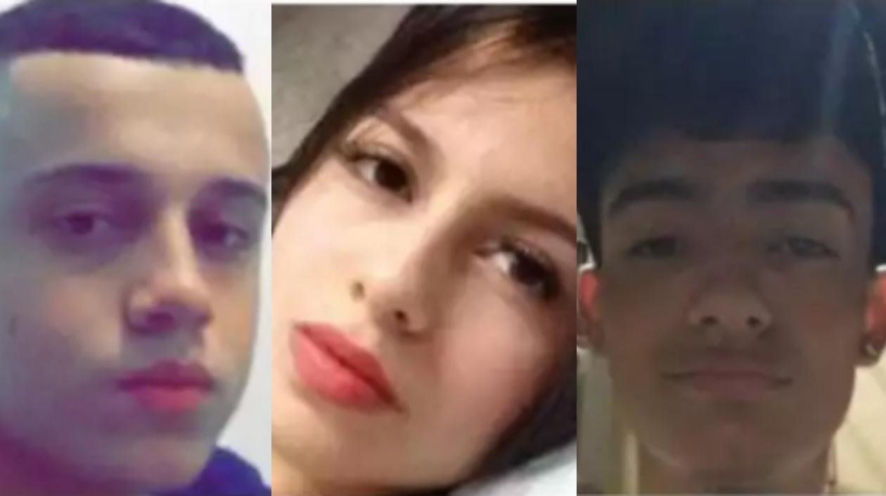 Los jóvenes asesinados.