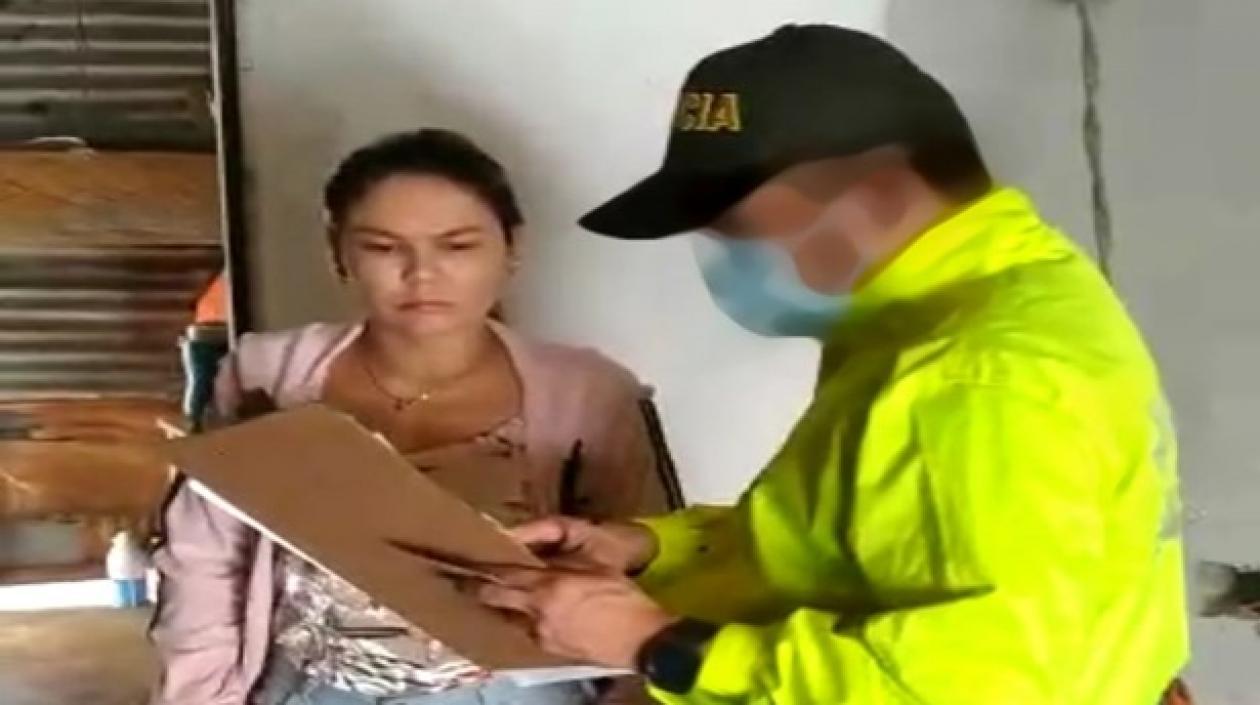 Neyla Yatagri Meza, alias ‘La Mona’.